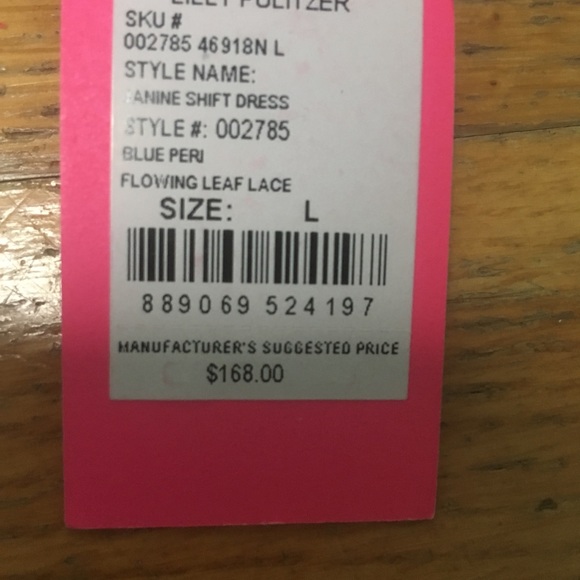 NWT Lilly Pulitzer dress! Prof $168! - Picture 2 of 5